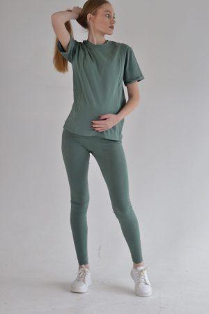 DSC_0288 Комплект базовий футболка і лосини, 9 кольорів