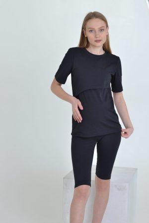 DSC_0683 Комплект базовий футболка і велосипедки, 12 кольорів