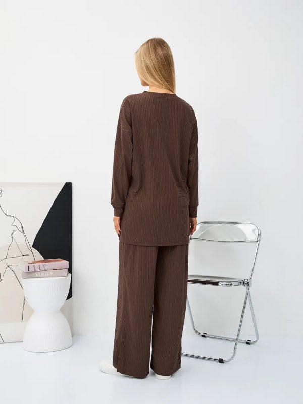 Костюм у широкий рубчик MADELEINE