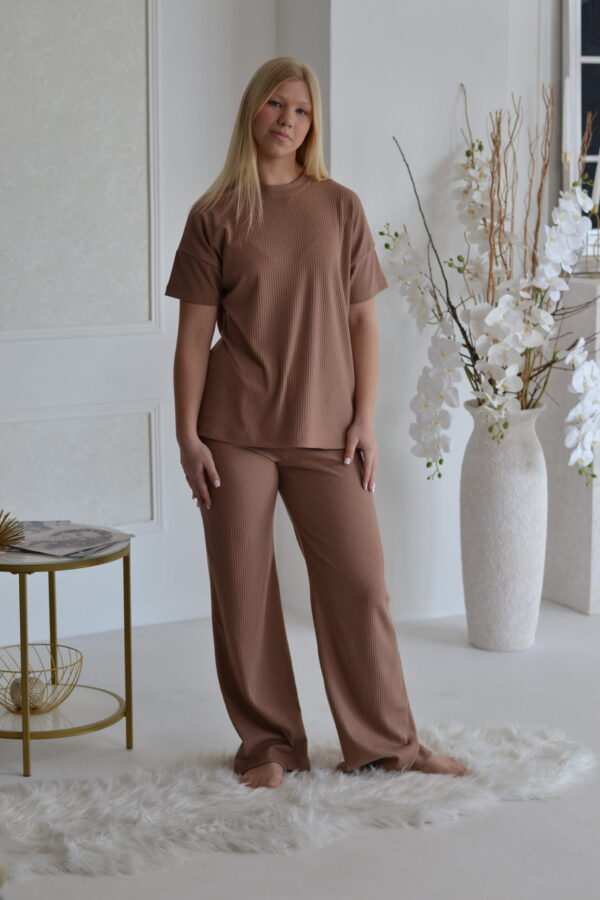 .Футболка в рубчик Karoline, 3 кольори
