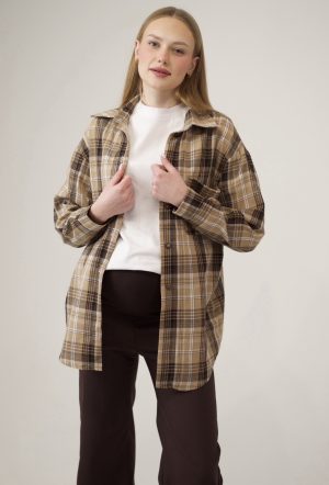 Фланелева картата сорочка Monika, 4 кольори